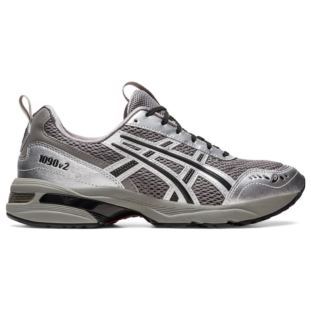 ASICS Sneakers Grey Black Running Sneakers | Lightweight Low-Top Trainers for Men & Women