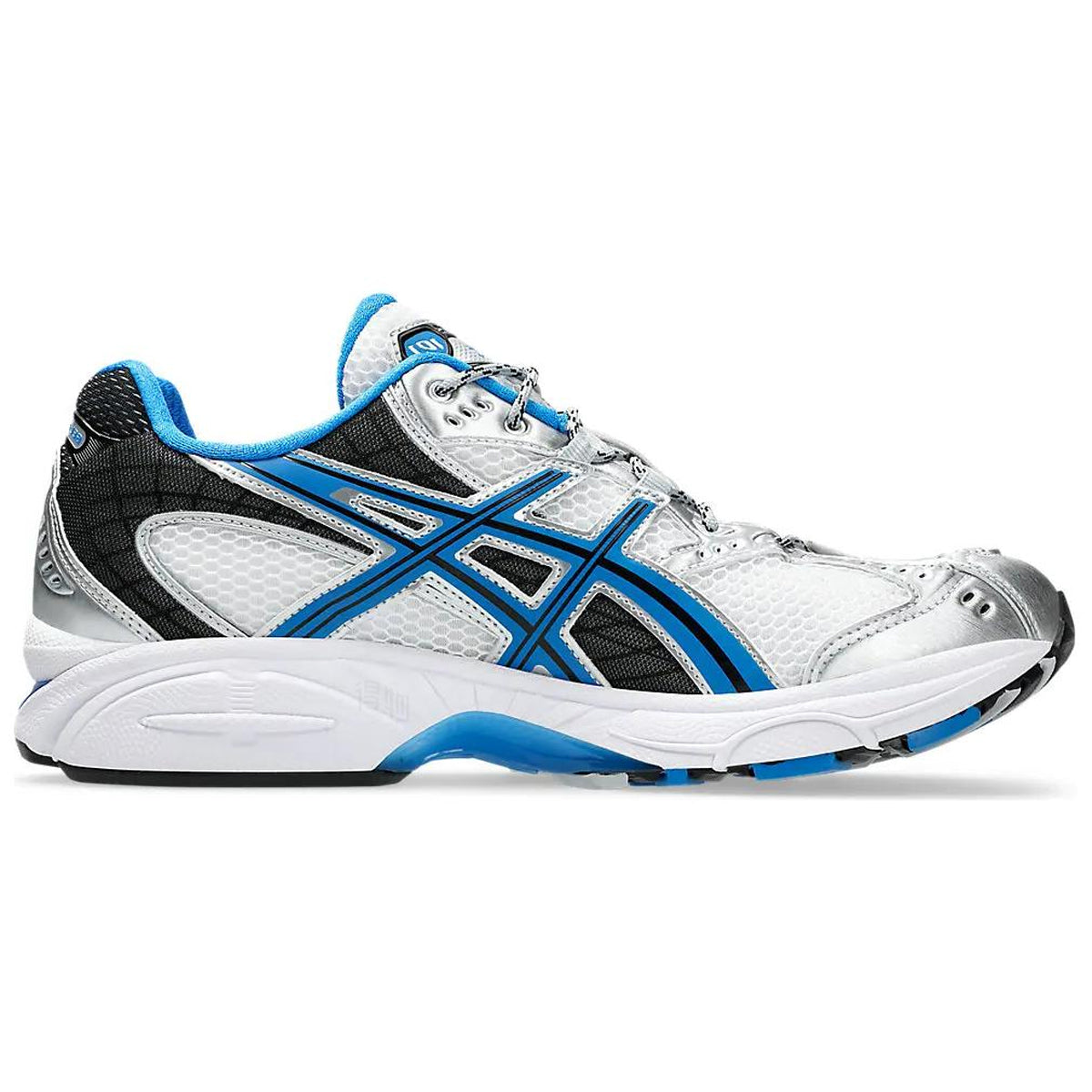 ASICS GEL-Nimbus 10.1 White Blue Running Sneakers | Lightweight Low-Top Trainers for Men & Women