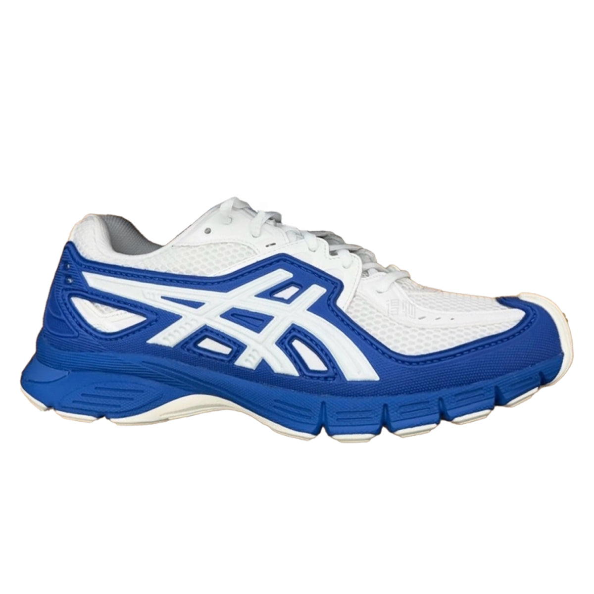 ASICS Sneakers White Blue Running Sneakers | Lightweight Low-Top Trainers for Men & Women