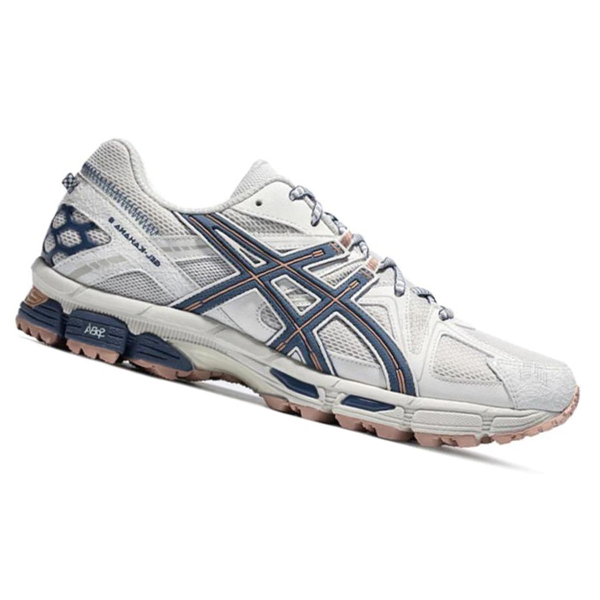 ASICS Gel-Kahana 8 Light Grey Running Sneakers | Lightweight Low-Top Trainers for Men & Women