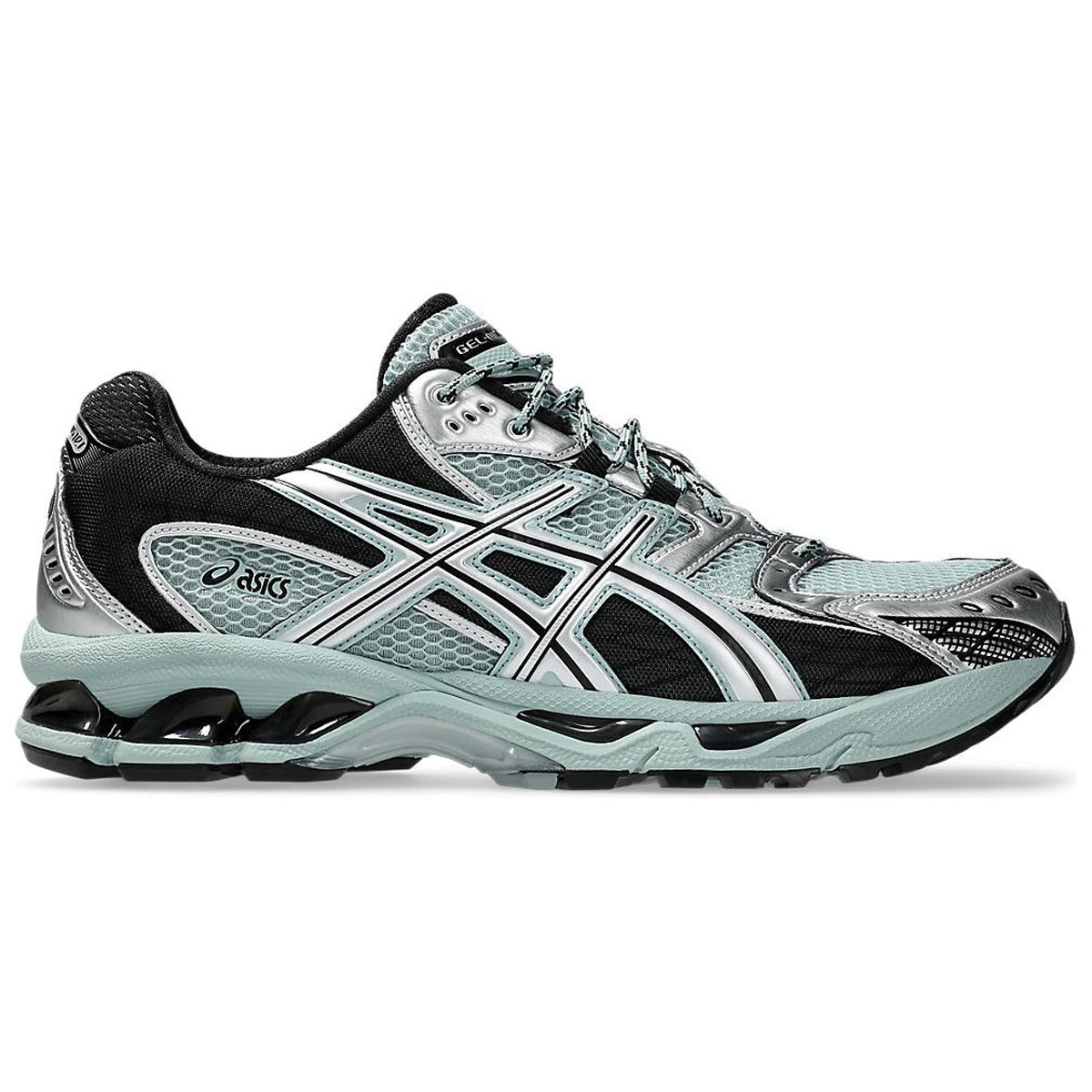 ASICS GEL-Nimbus 10.1 Teal Black Running Sneakers | Lightweight Low-Top Trainers for Men & Women