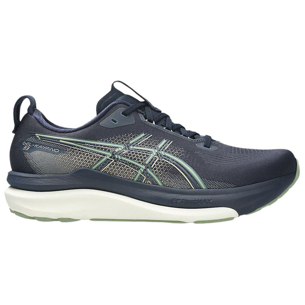ASICS GEL-KAYANO 33 Night Blue Running Sneakers | Lightweight Low-Top Trainers for Men & Women