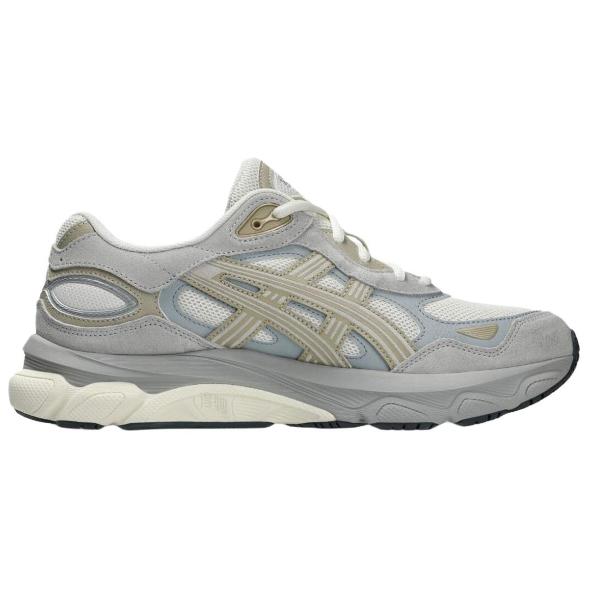 ASICS GEL-NYC 2.0 Light Grey Running Sneakers | Lightweight Low-Top Trainers for Men & Women