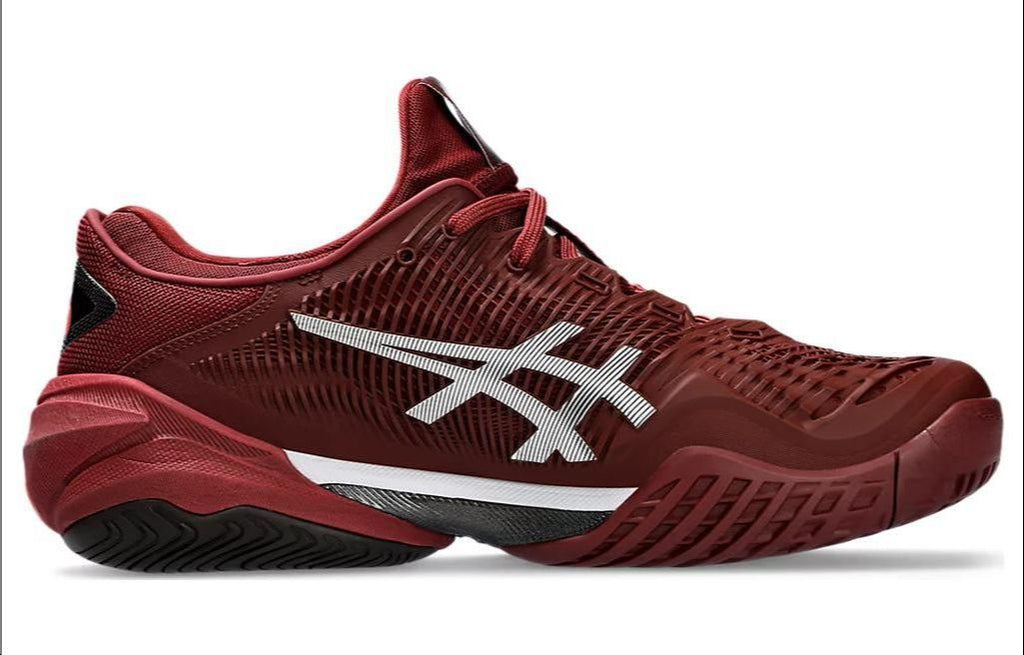 ASICS Court FF 3 Red Black Running Sneakers | Lightweight Low-Top Trainers for Men & Women