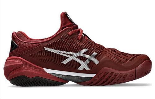 ASICS Court FF 3 Red Black Running Sneakers | Lightweight Low-Top Trainers for Men & Women
