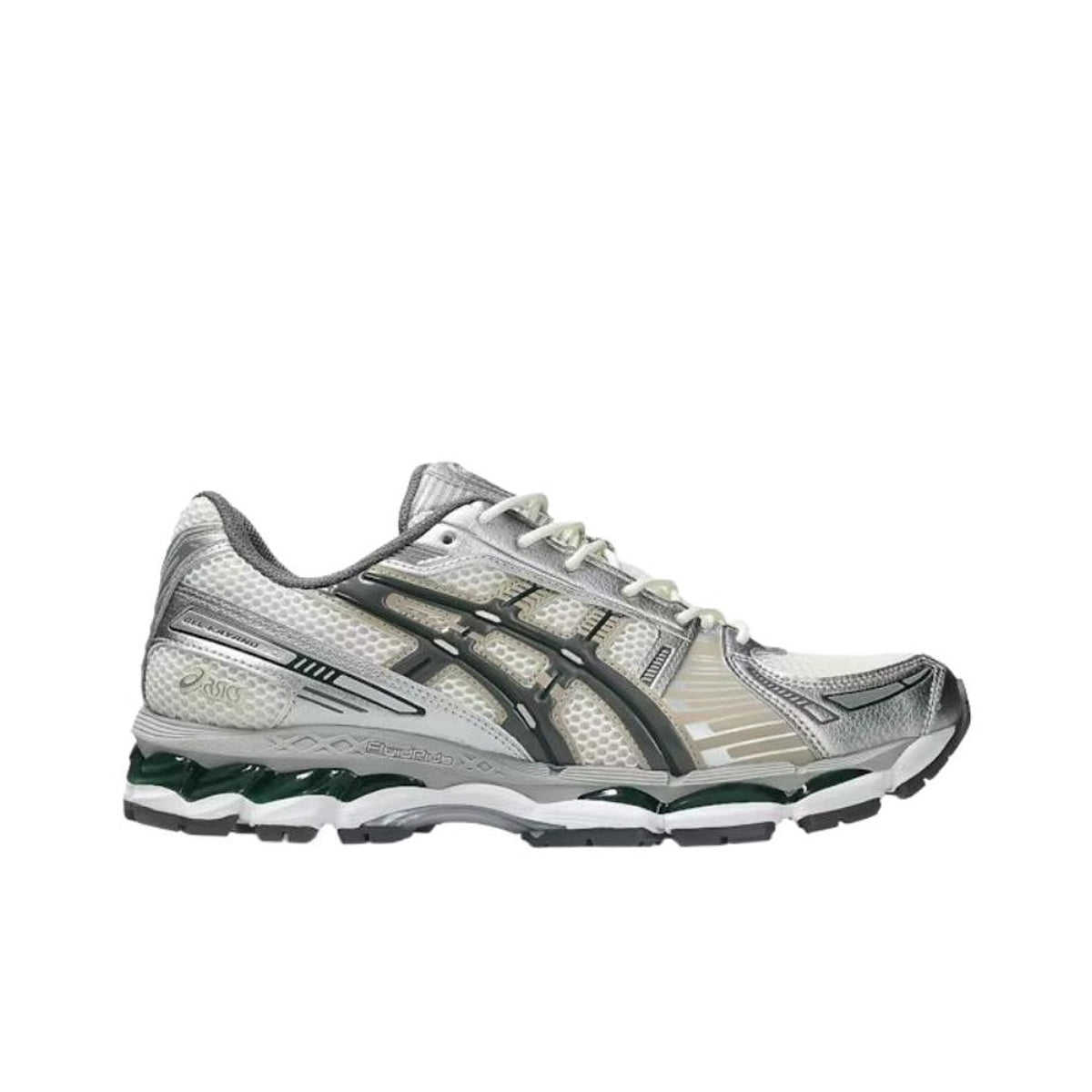 ASICS GEL-Kayano 12.1 White Running Sneakers | Lightweight Low-Top Trainers for Men & Women
