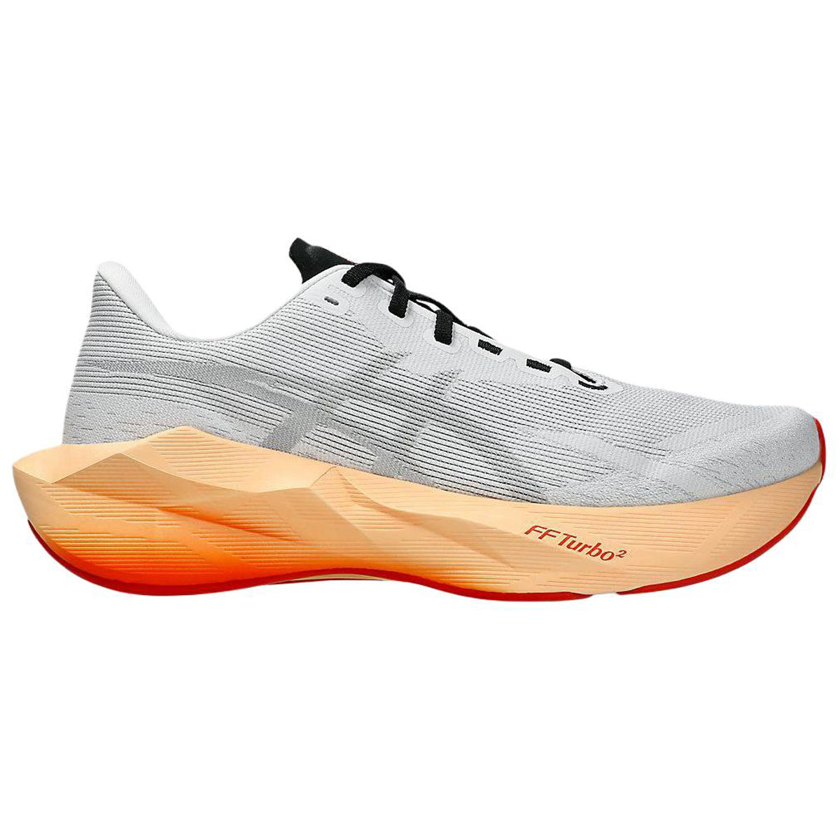 ASICS NOVABLAST 6 White Orange Running Sneakers | Lightweight Low-Top Trainers for Men & Women