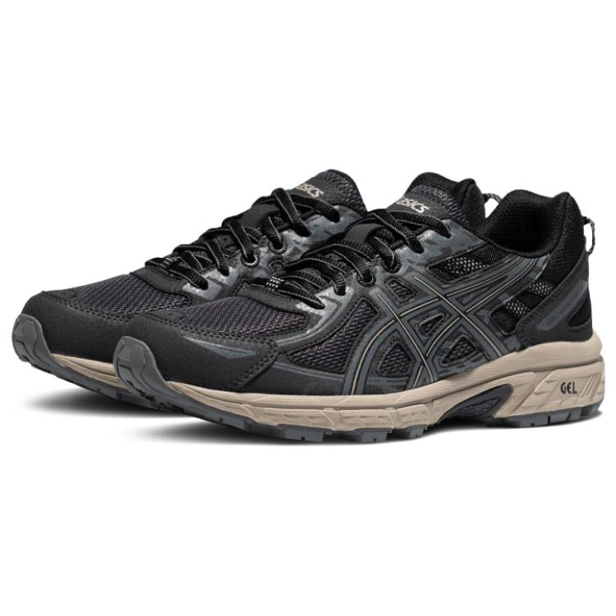 ASICS Sneakers Grey Running Sneakers | Lightweight Low-Top Trainers for Men & Women