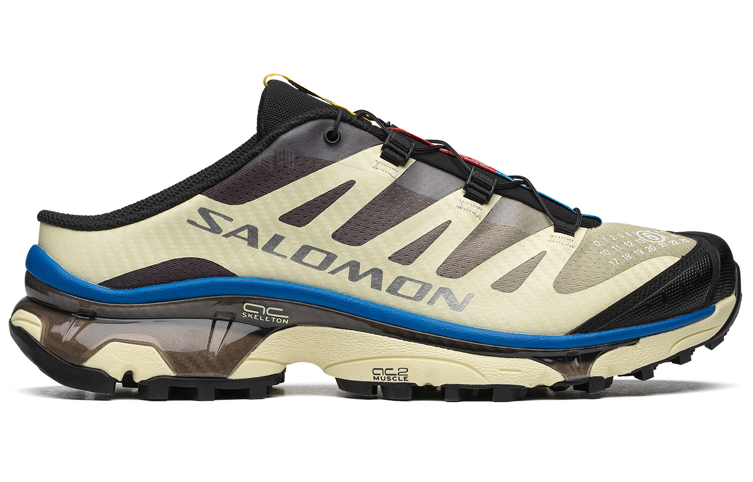 MM6 Maison Margiela x Salomon XT-4 Mule Unisex ¨C Light Yellow & Grey