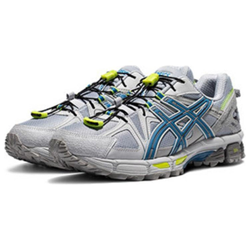 ASICS Gel-Kahana 8 Grey Blue Running Sneakers | Lightweight Low-Top Trainers for Men & Women
