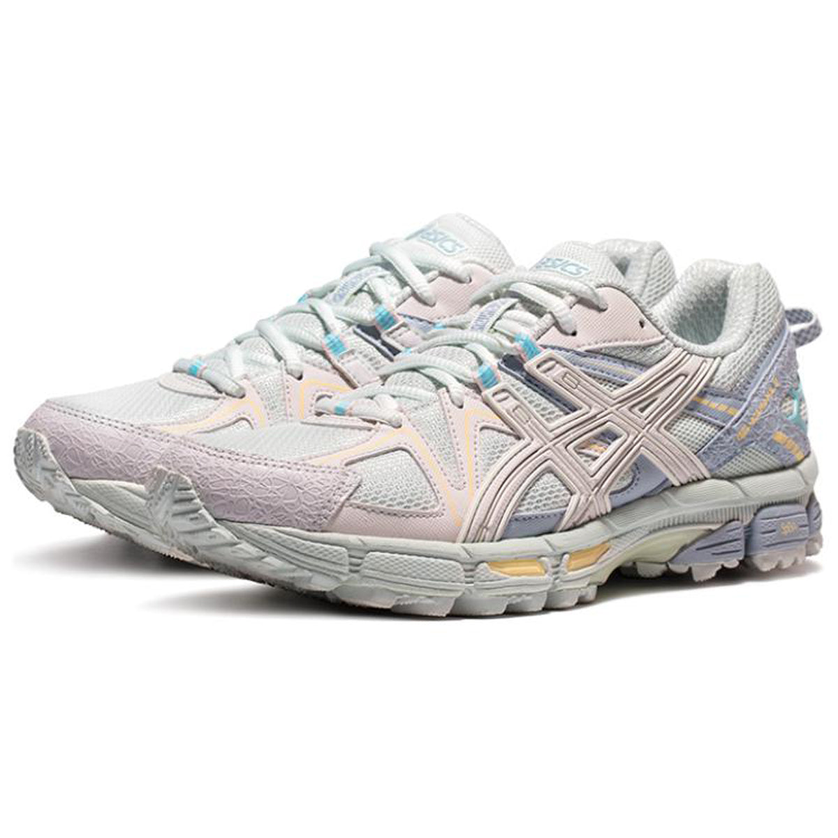 ASICS Gel-Kahana 8 Pink Blue Running Sneakers | Lightweight Low-Top Trainers for Men & Women