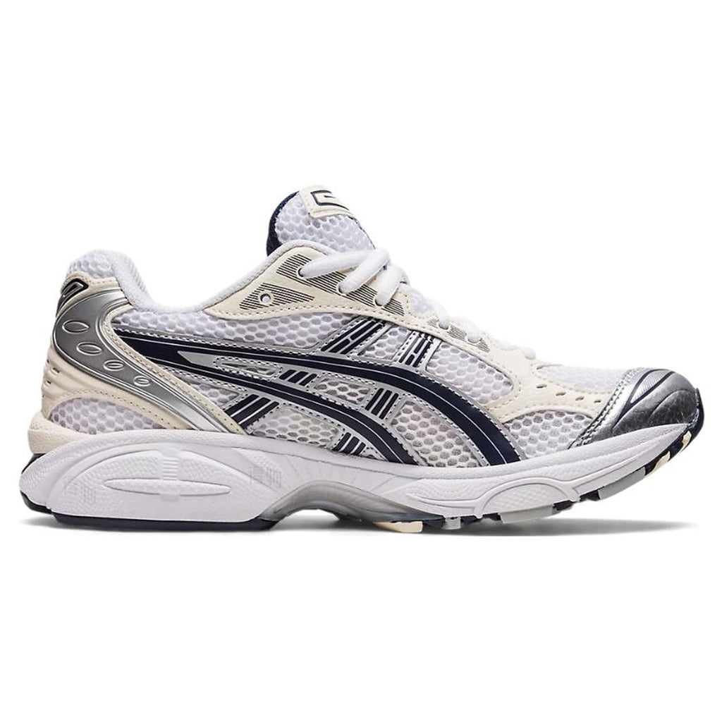 ASICS Gel-Kayano 14 White Black Running Sneakers | Lightweight Low-Top Trainers for Men & Women