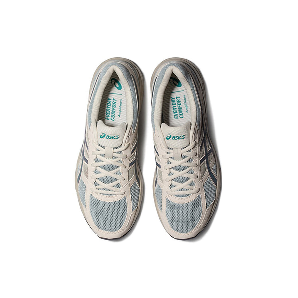 ASICS Gel-Contend 4 Grey Blue Running Sneakers | Lightweight Low-Top Trainers for Men & Women