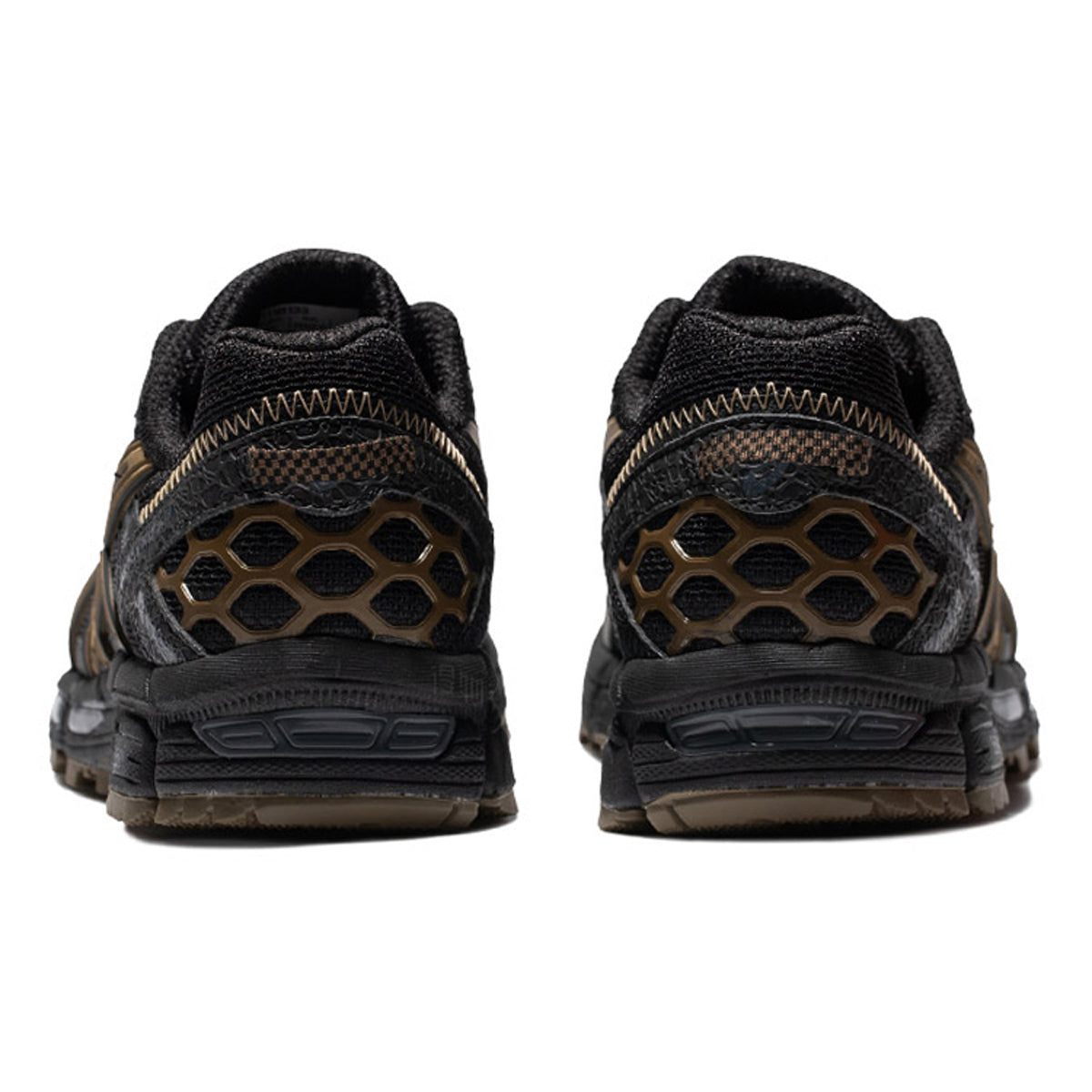 ASICS Gel-Kahana 8 Black Brown Running Sneakers | Lightweight Low-Top Trainers for Men & Women
