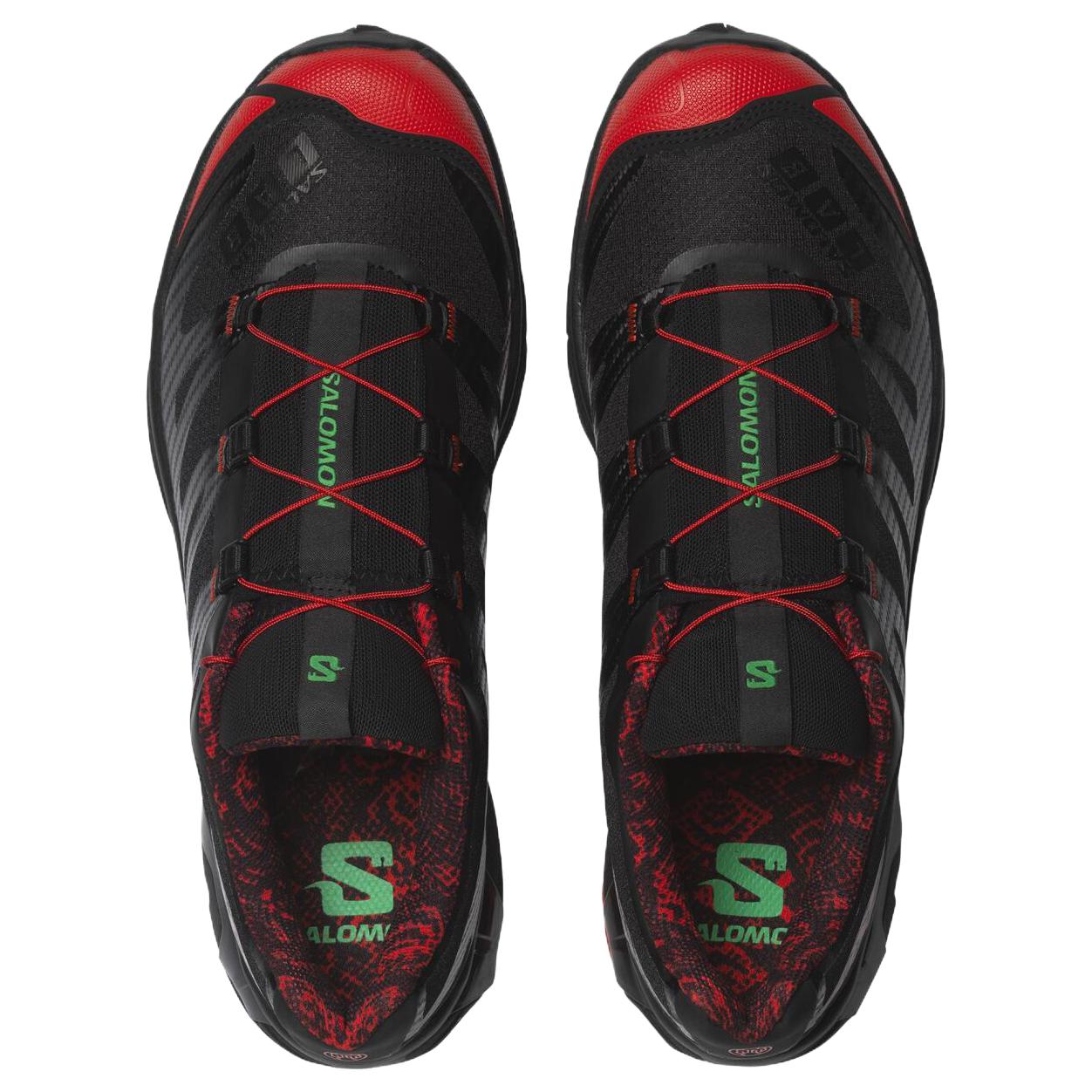 Salomon XT-4 OG Red Viper Unisex Lifestyle Shoes ¨C Black & Red