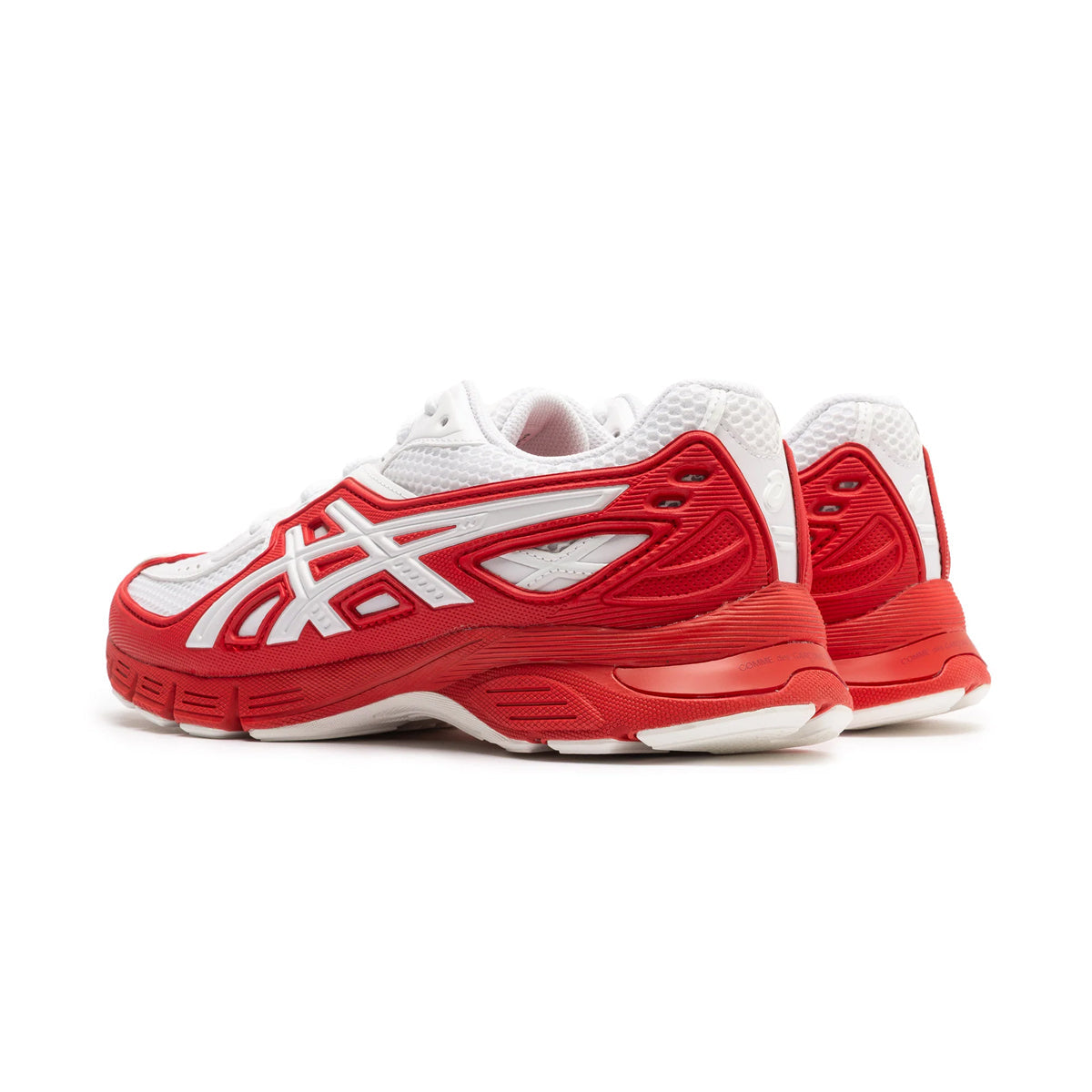 ASICS Sneakers Red White Running Sneakers | Lightweight Low-Top Trainers for Men & Women