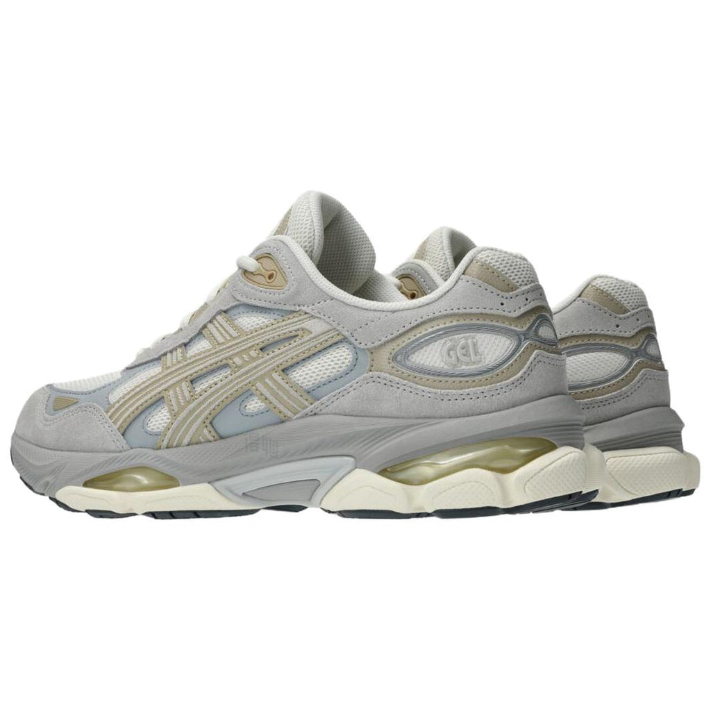 ASICS GEL-NYC 2.0 Light Grey Running Sneakers | Lightweight Low-Top Trainers for Men & Women