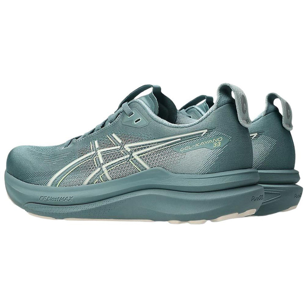 ASICS GEL-KAYANO 33 Mist Green Running Sneakers | Lightweight Low-Top Trainers for Men & Women