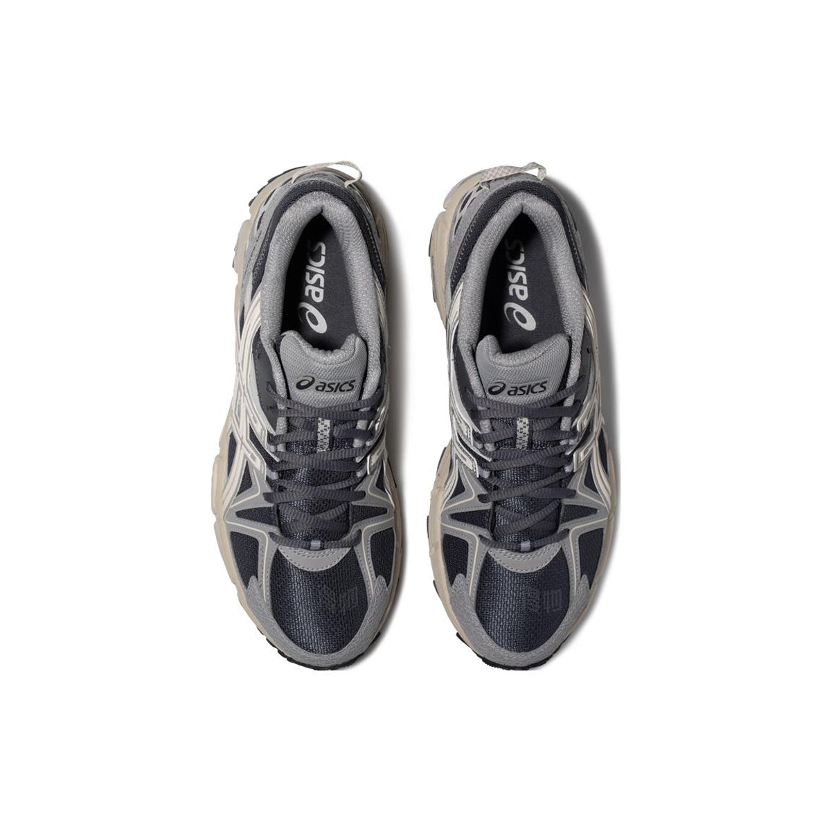 ASICS Gel-Kahana 8 Grey Black Running Sneakers | Lightweight Low-Top Trainers for Men & Women