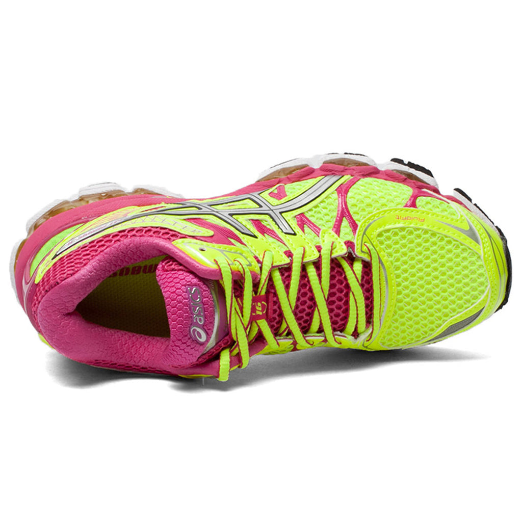 ASICS Sneakers Yellow Pink Running Sneakers | Lightweight Low-Top Trainers for Men & Women