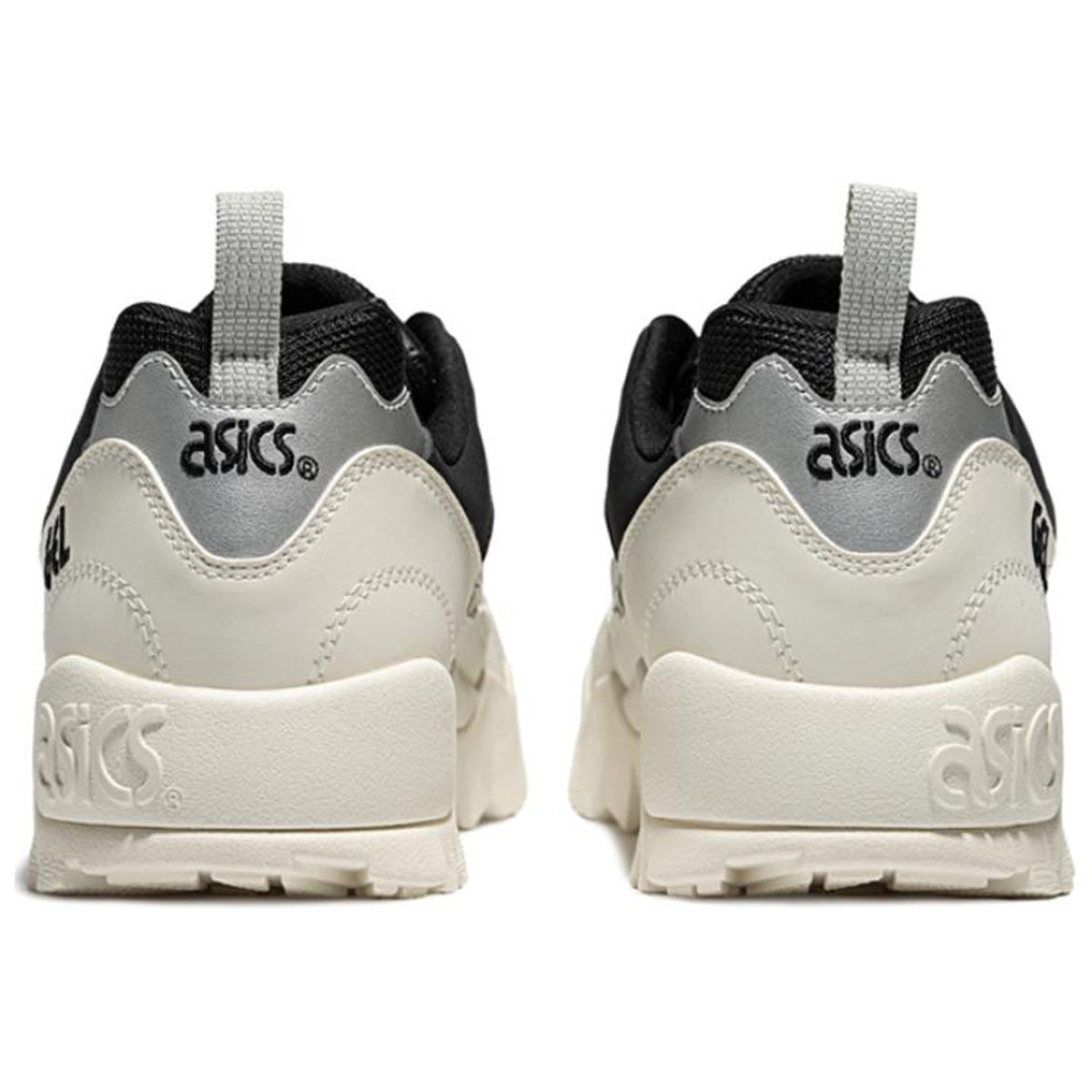 ASICS Sneakers White Black Running Sneakers | Lightweight Low-Top Trainers for Men & Women