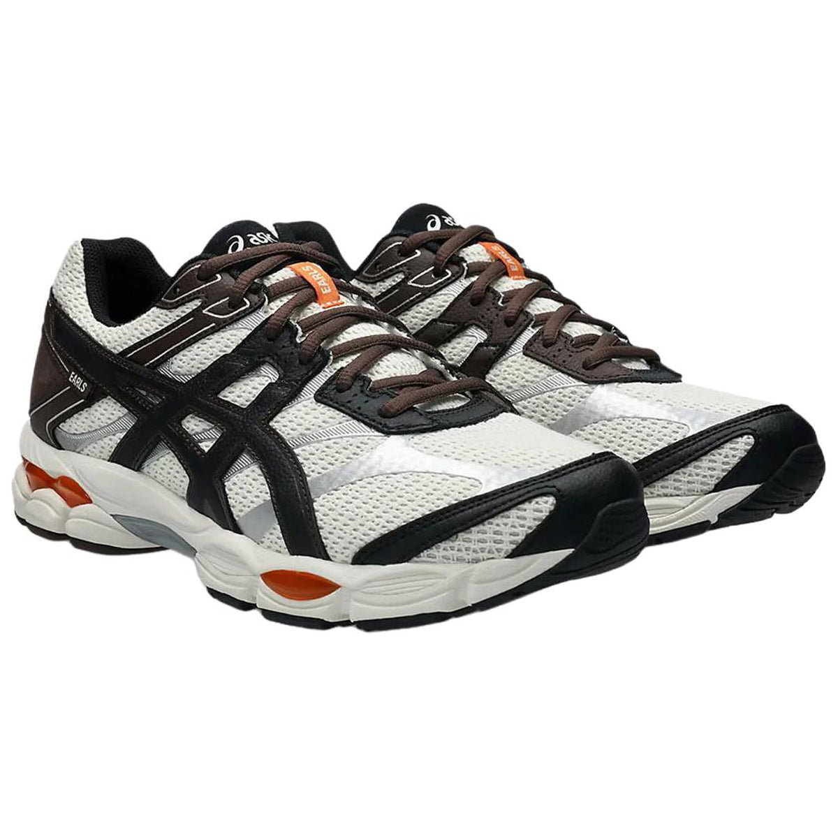 ASICS Sneakers Beige Brown Running Sneakers | Lightweight Low-Top Trainers for Men & Women