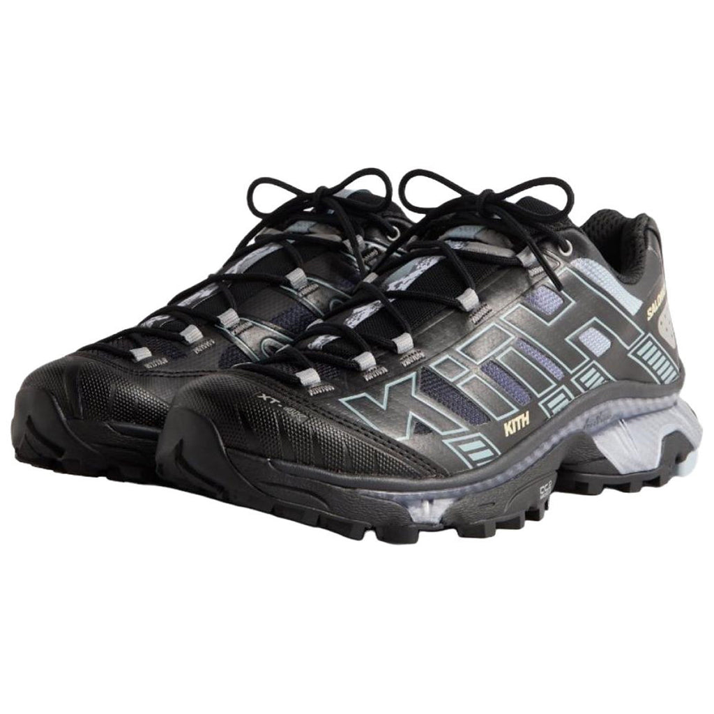 Salomon ¡Á KITH XT-4K Unisex Technical Sneakers ¨C Black