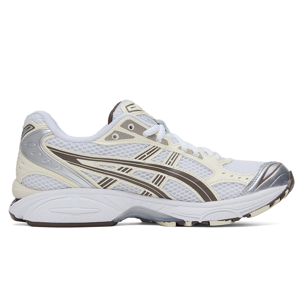 ASICS Gel-Kayano 14 White Running Sneakers | Lightweight Low-Top Trainers for Men & Women