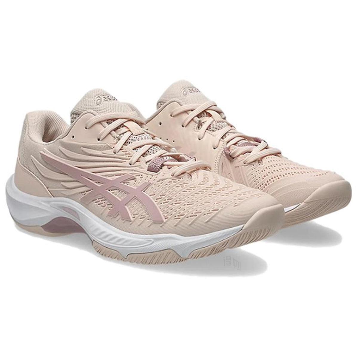ASICS COURT CONTROL FF 4 Beige Running Sneakers | Lightweight Low-Top Trainers for Men & Women