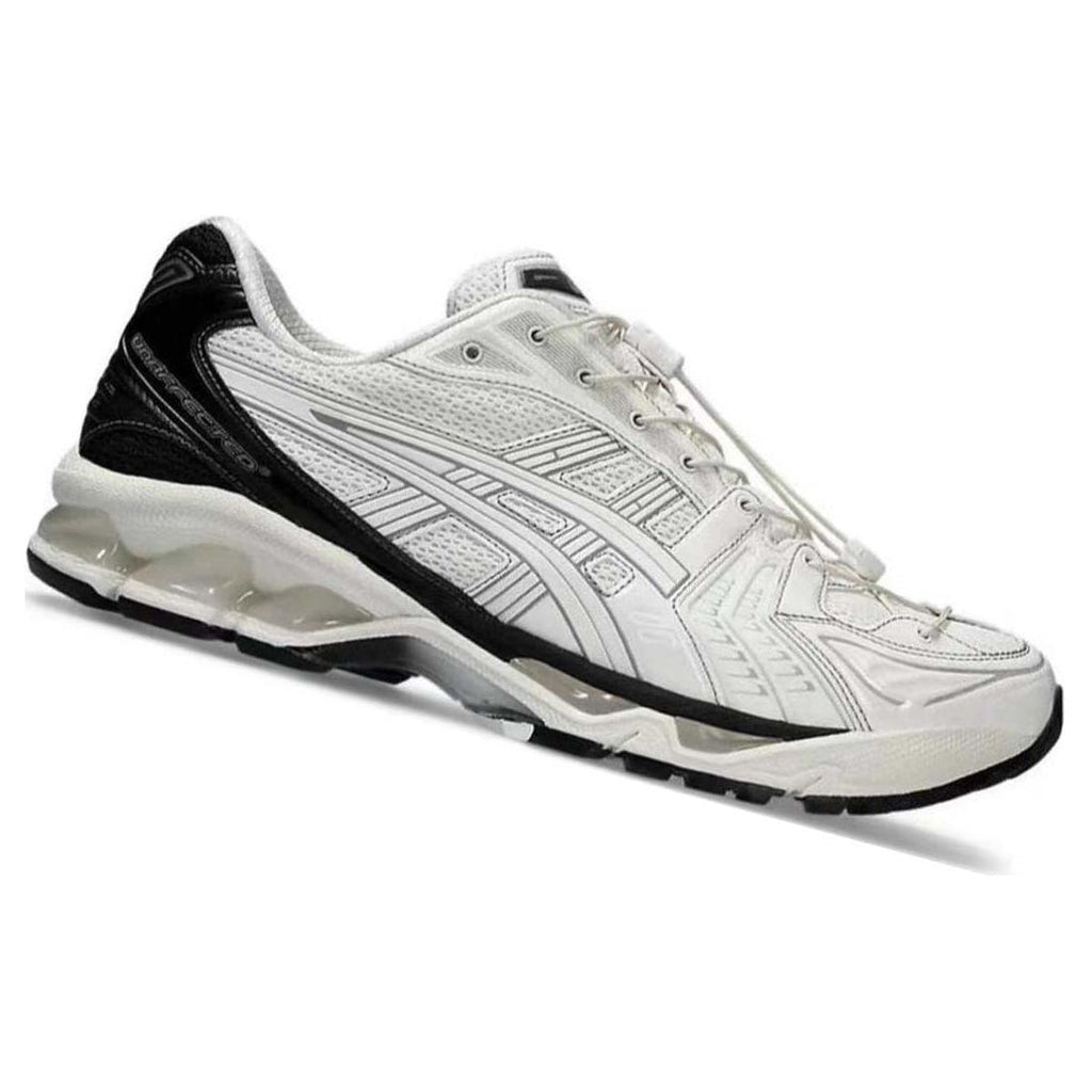 ASICS Gel-Kayano 14 White Black Running Sneakers | Lightweight Low-Top Trainers for Men & Women