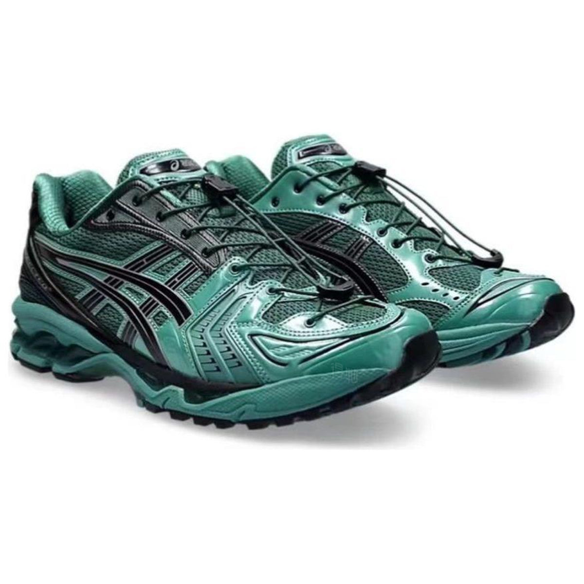 ASICS Gel-Kayano 14 Green Running Sneakers | Lightweight Low-Top Trainers for Men & Women
