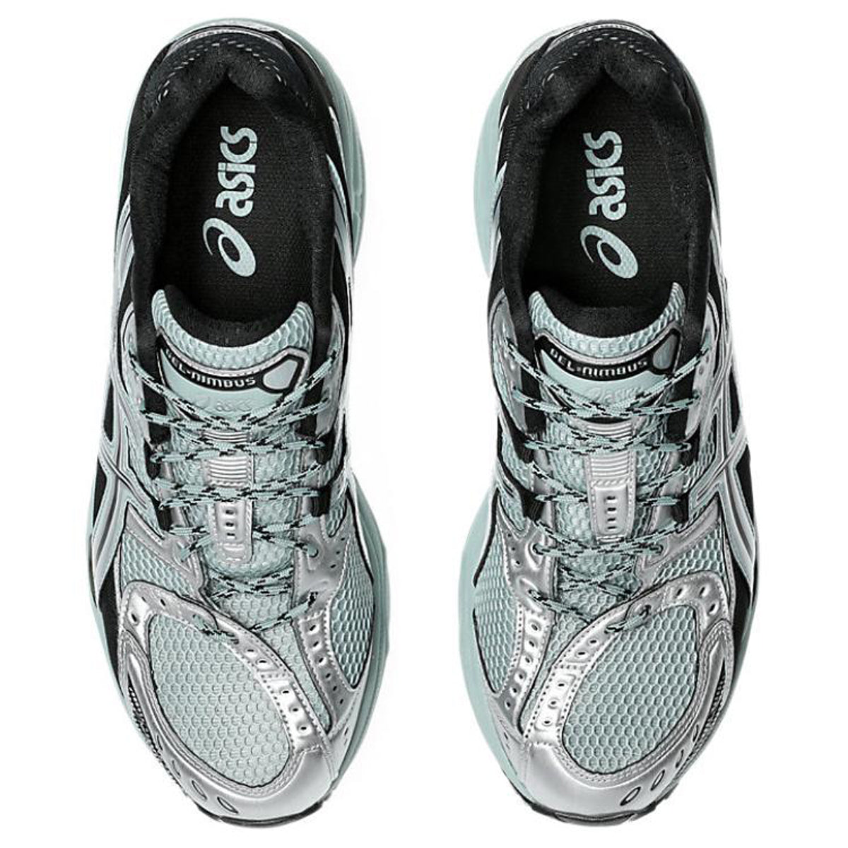 ASICS GEL-Nimbus 10.1 Teal Black Running Sneakers | Lightweight Low-Top Trainers for Men & Women