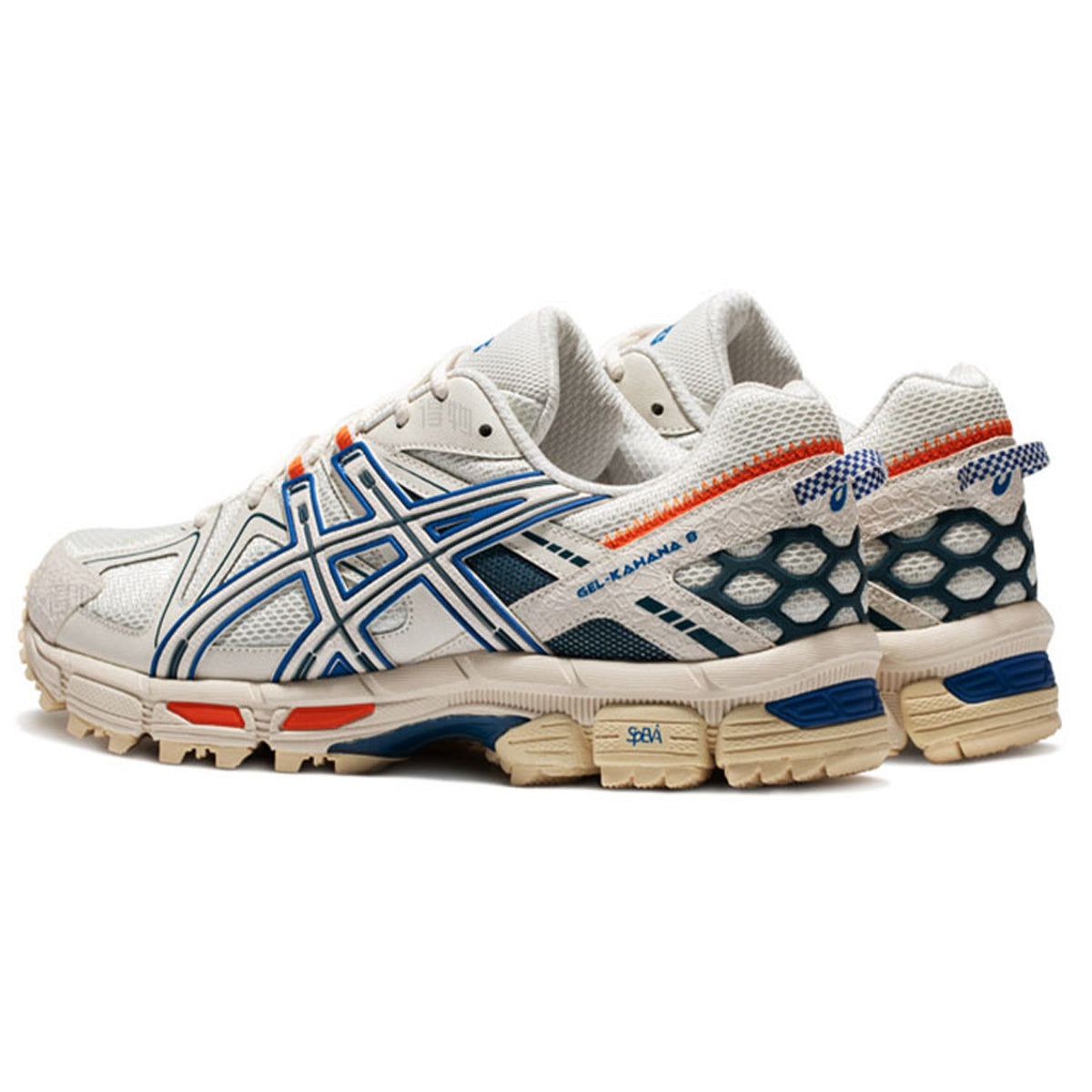 ASICS Gel-Kahana 8 Brown Blue Running Sneakers | Lightweight Low-Top Trainers for Men & Women