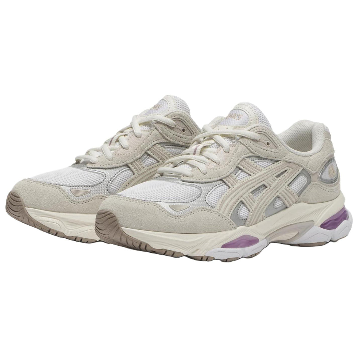ASICS GEL-NYC 2.0 Beige Running Sneakers | Lightweight Low-Top Trainers for Men & Women
