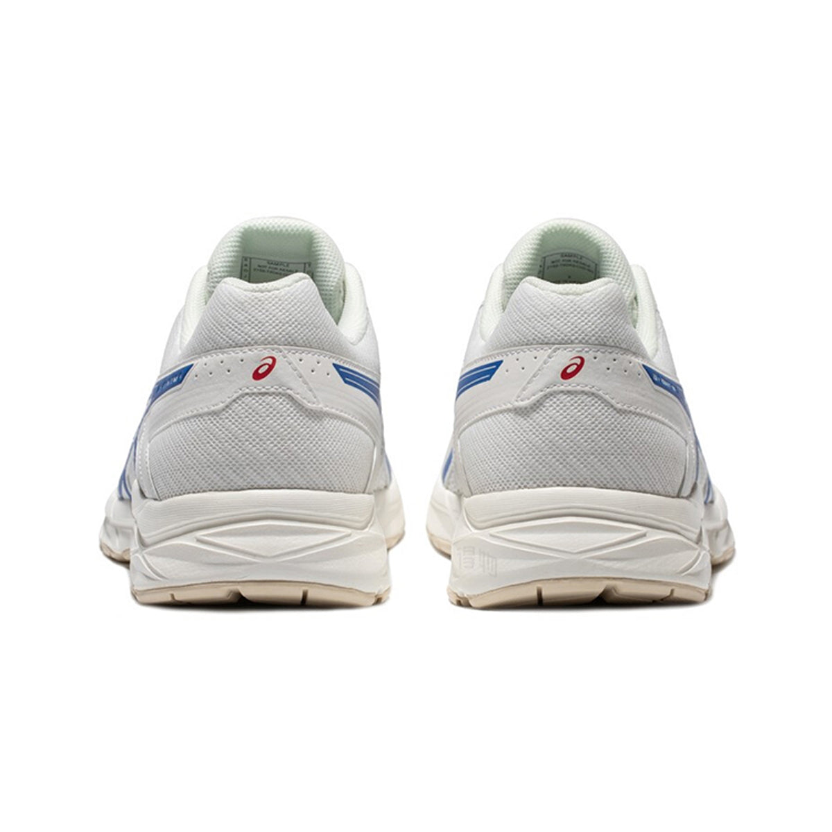 ASICS Gel-Contend 4 White Blue Running Sneakers | Lightweight Low-Top Trainers for Men & Women