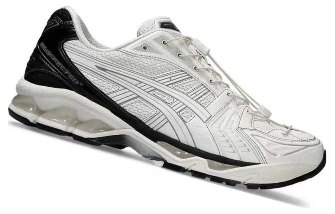 ASICS Gel-Kayano 14 White Black Running Sneakers | Lightweight Low-Top Trainers for Men & Women