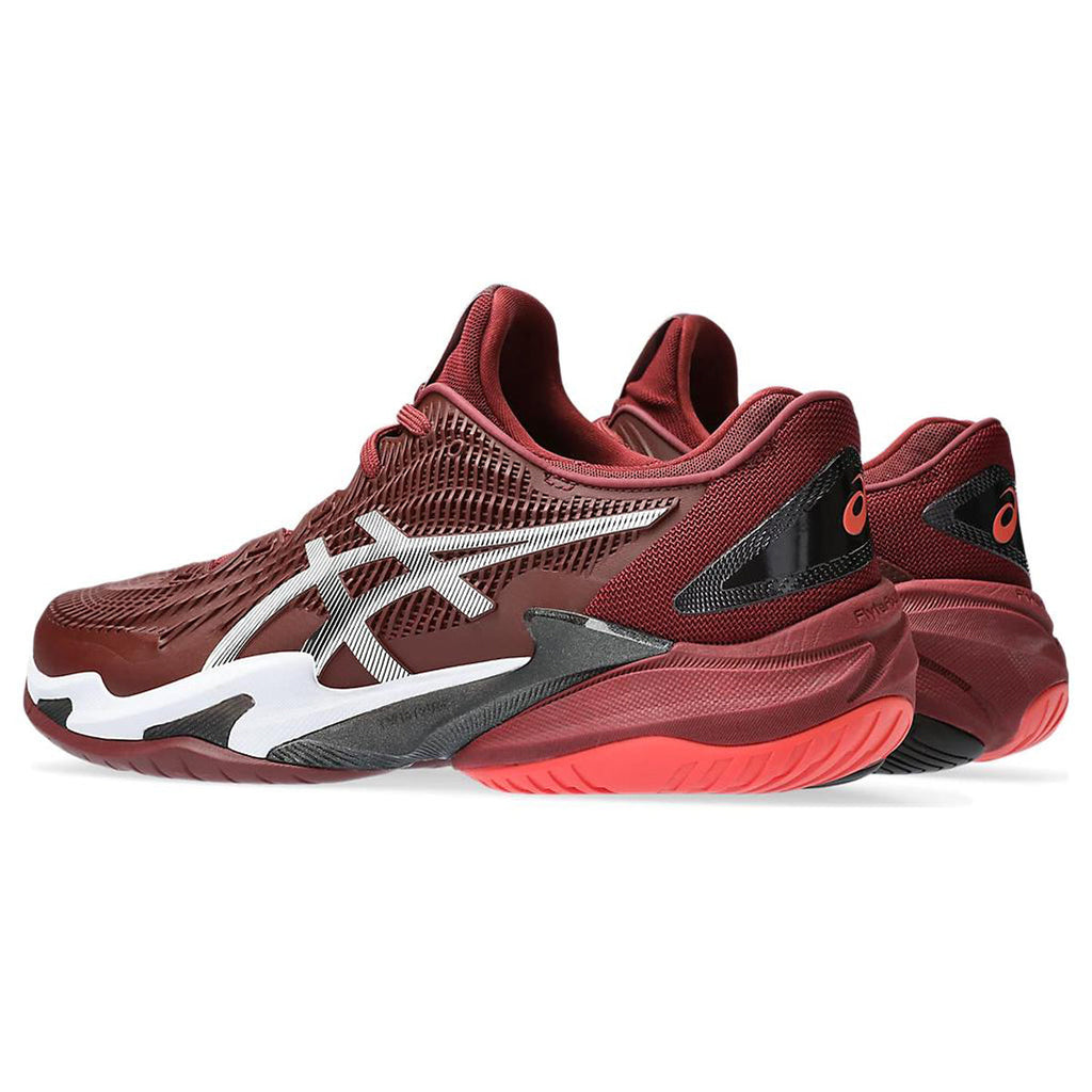 ASICS Court FF 3 Red Black Running Sneakers | Lightweight Low-Top Trainers for Men & Women