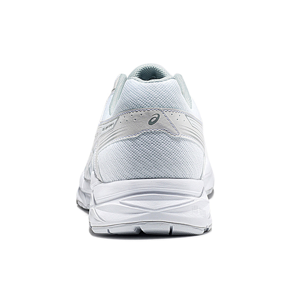 ASICS Gel-Contend 4 White Running Sneakers | Lightweight Low-Top Trainers for Men & Women
