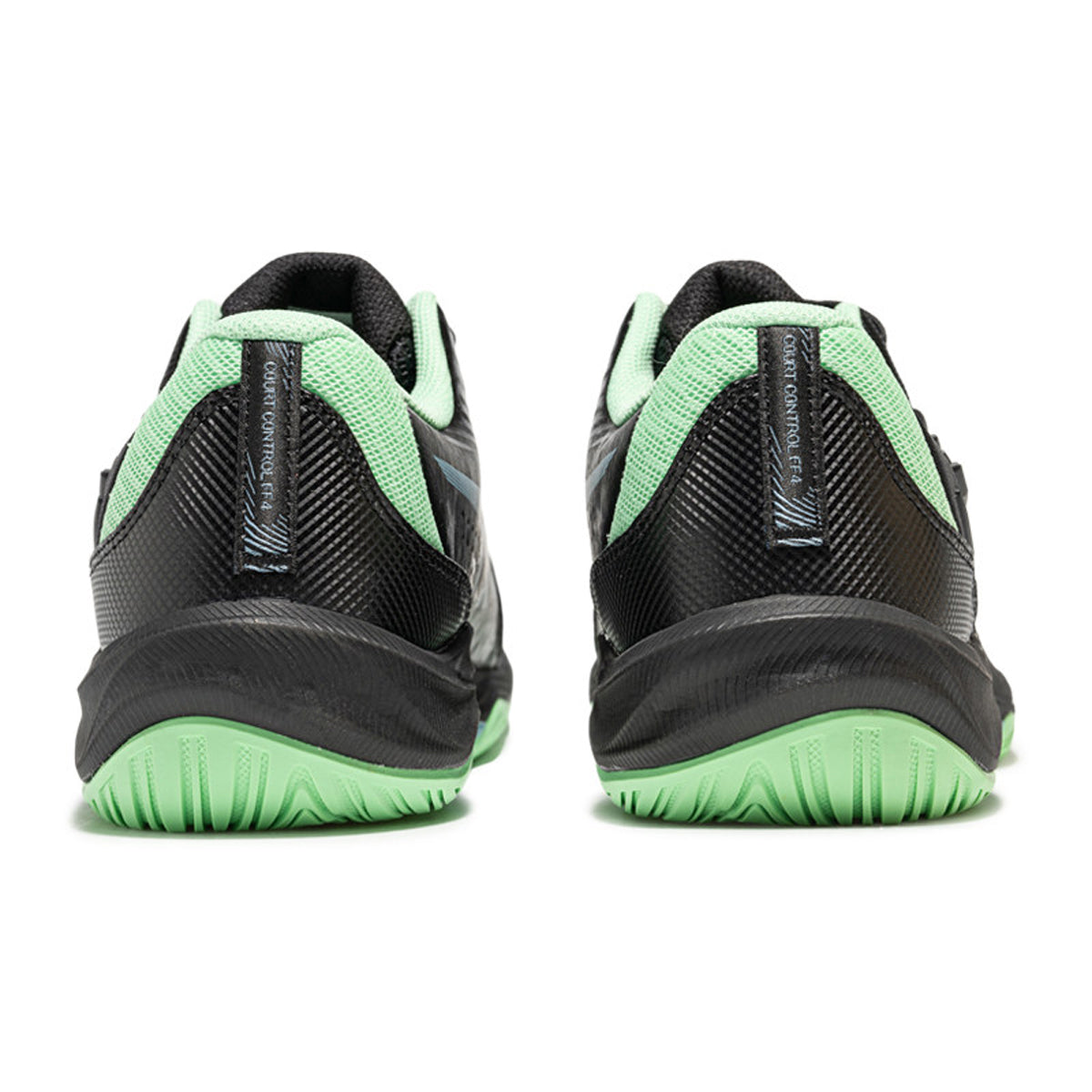 ASICS COURT CONTROL FF 4 Black Running Sneakers | Lightweight Low-Top Trainers for Men & Women