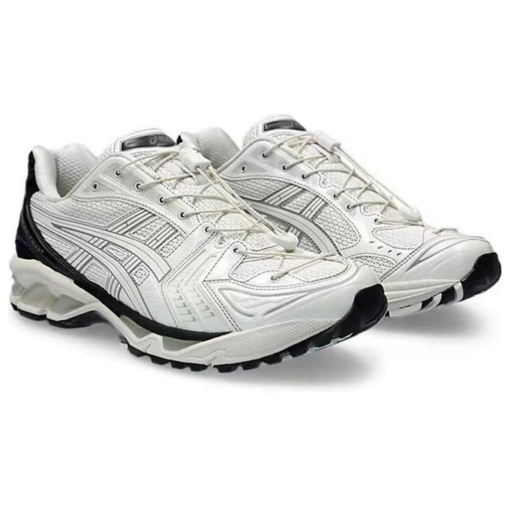 ASICS Gel-Kayano 14 White Black Running Sneakers | Lightweight Low-Top Trainers for Men & Women