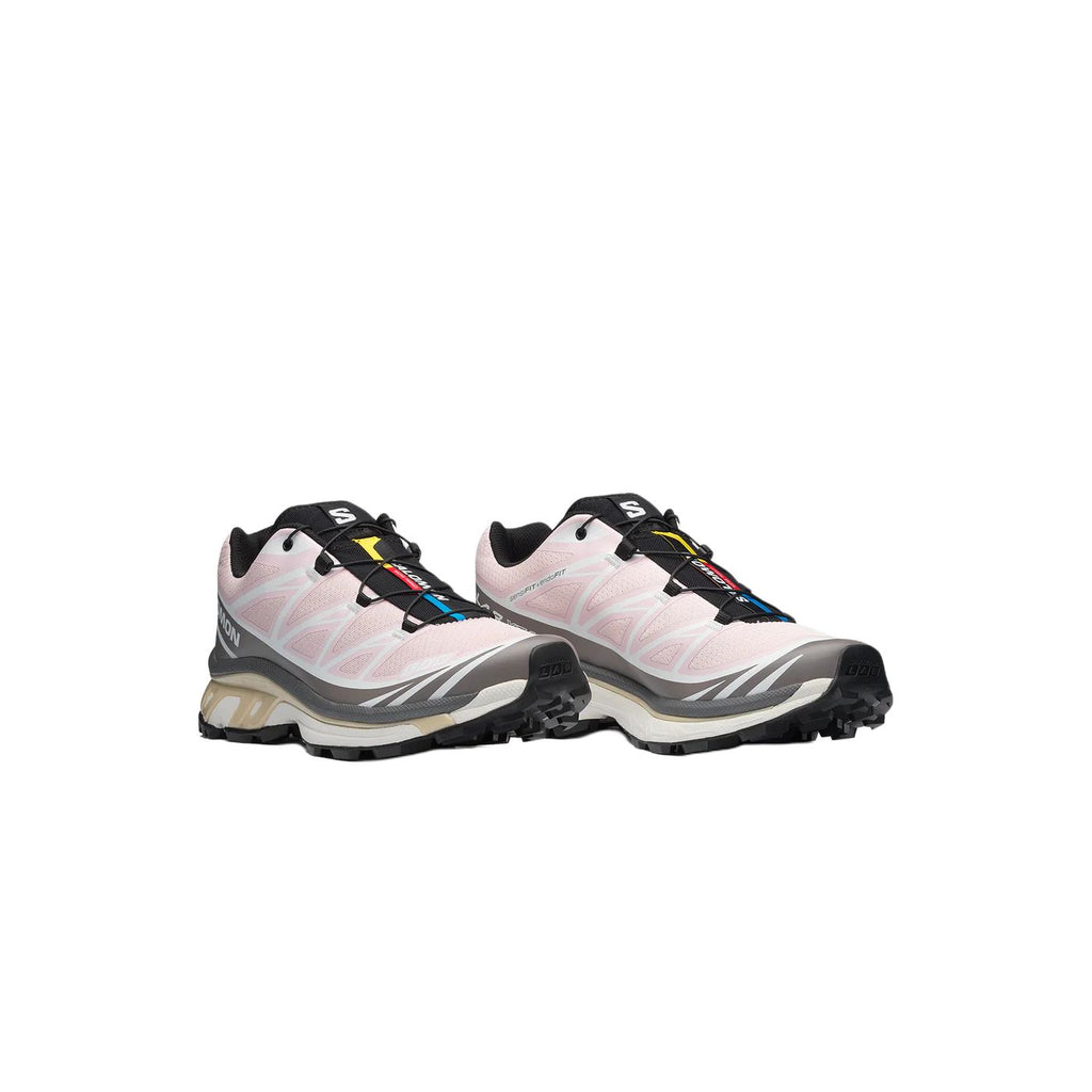 Salomon XT-6 Unisex Lifestyle Shoes ¨C Pink & White