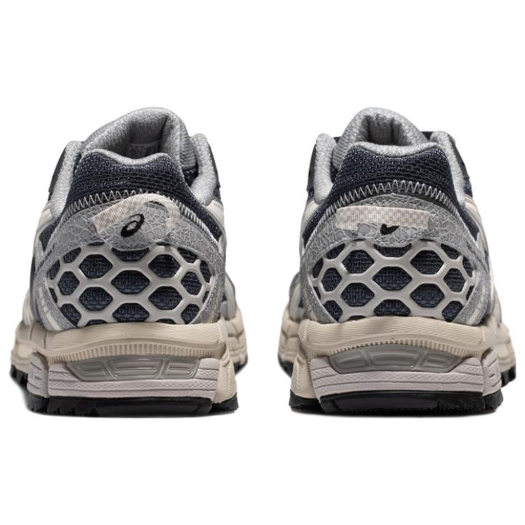 ASICS Gel-Kahana 8 Grey Black Running Sneakers | Lightweight Low-Top Trainers for Men & Women