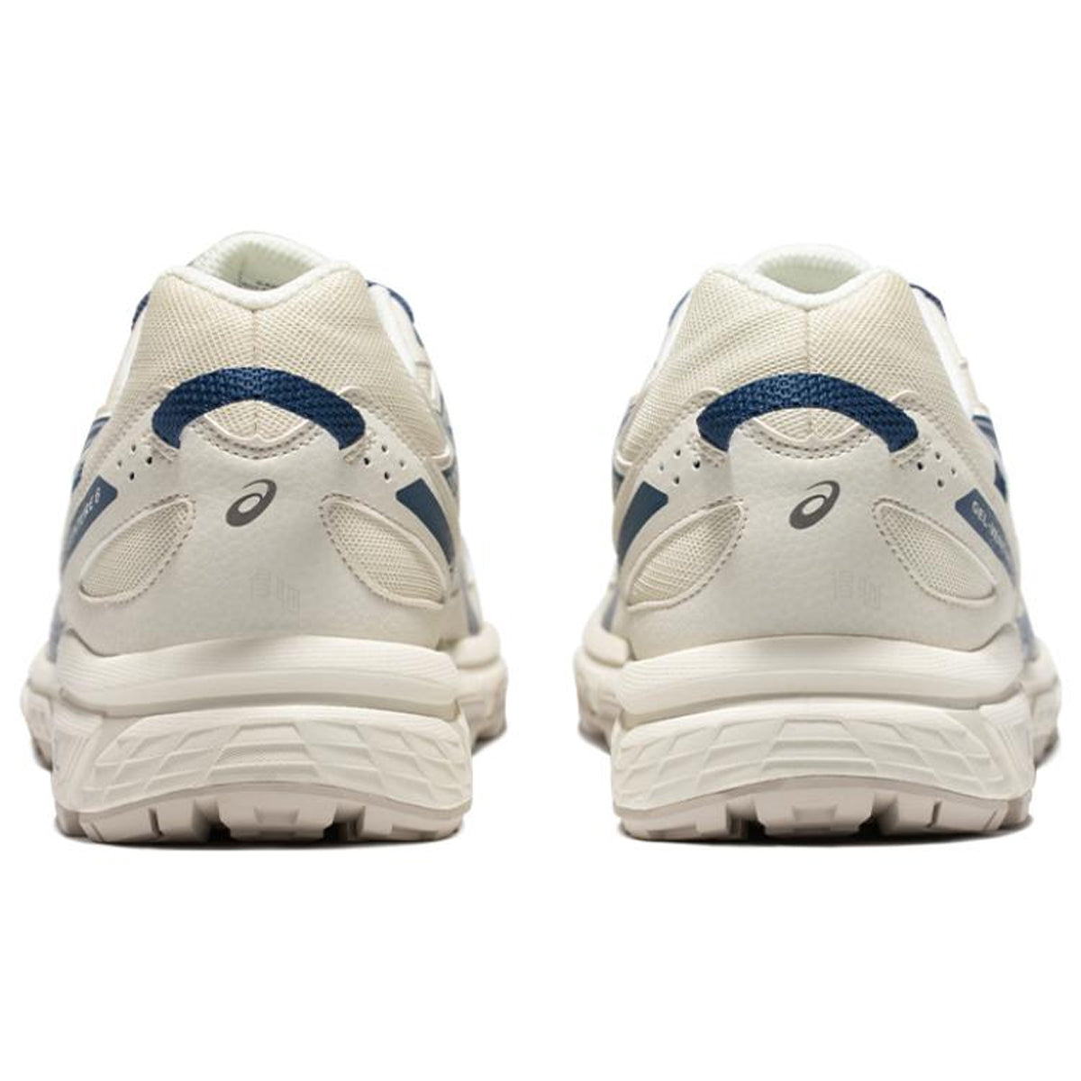 ASICS Sneakers White Blue Running Sneakers | Lightweight Low-Top Trainers for Men & Women