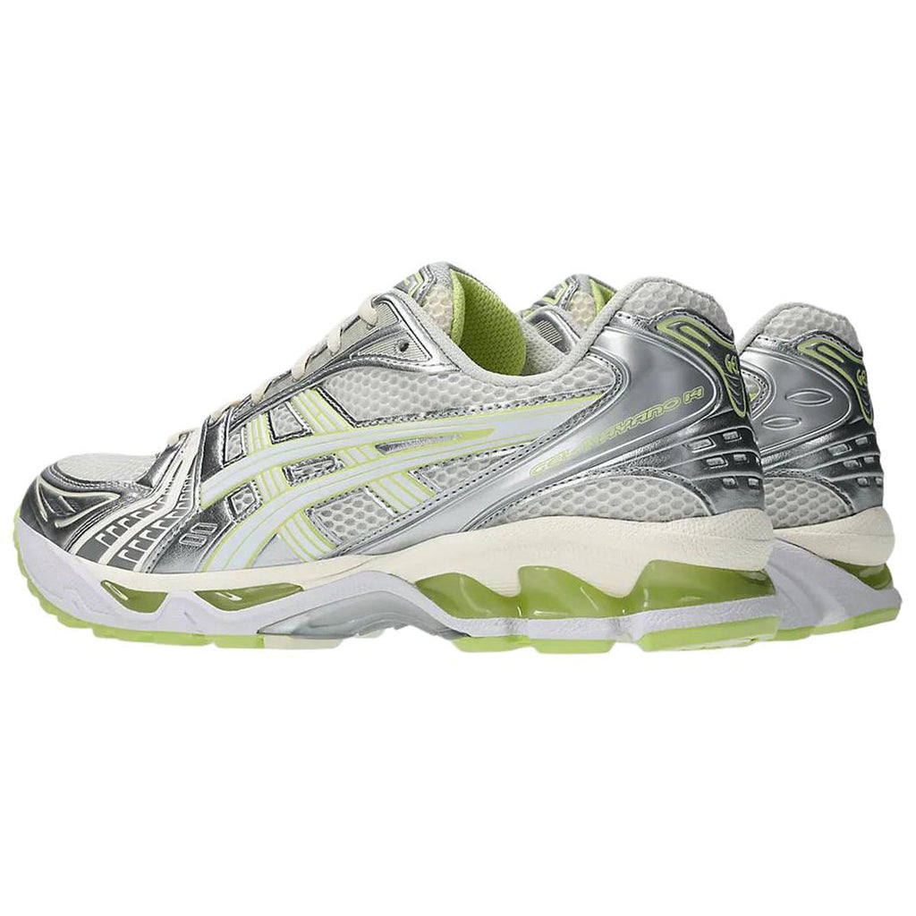 ASICS Gel-Kayano 14 Beige Green Running Sneakers | Lightweight Low-Top Trainers for Men & Women