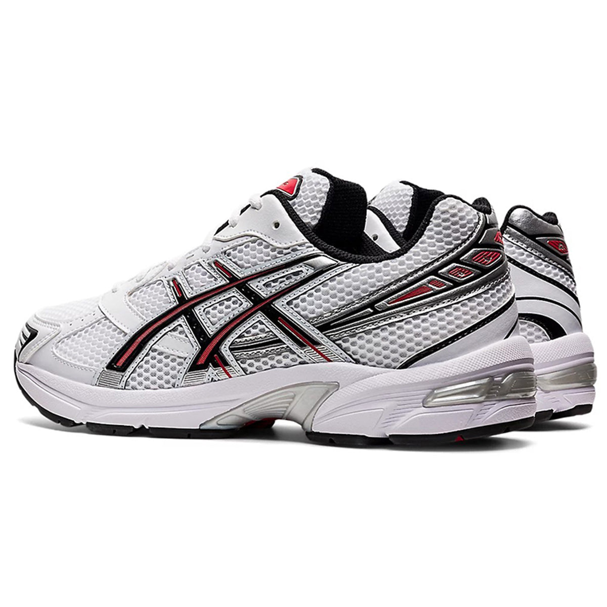 ASICS Gel-1130 Red White Running Sneakers | Lightweight Low-Top Trainers for Men & Women