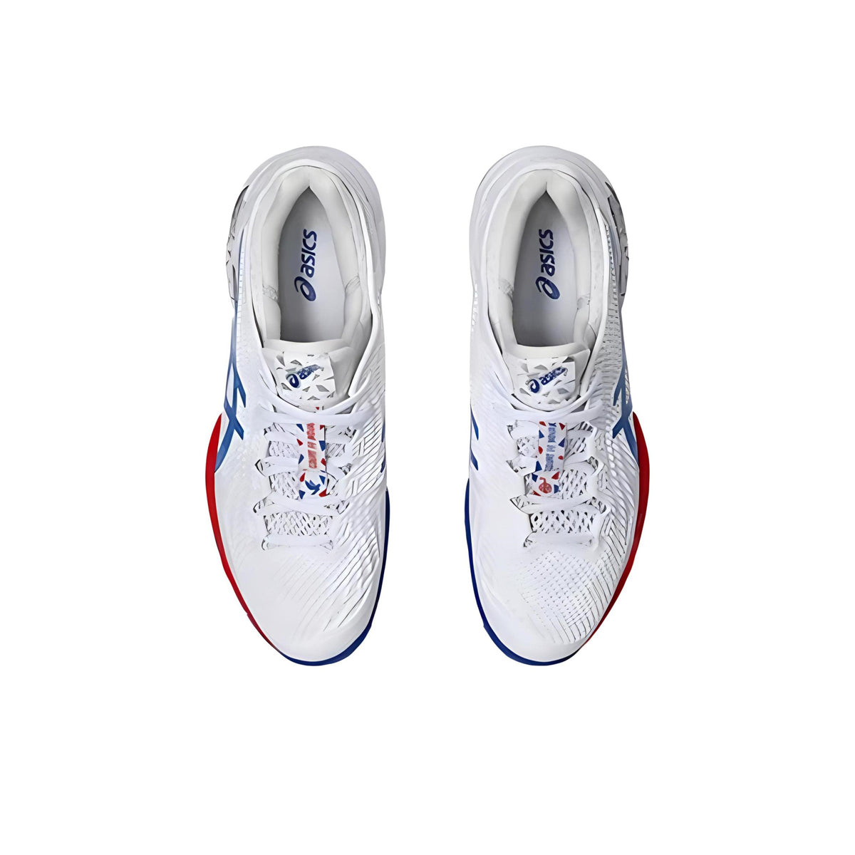 ASICS Court FF 3 Blue White Running Sneakers | Lightweight Low-Top Trainers for Men & Women