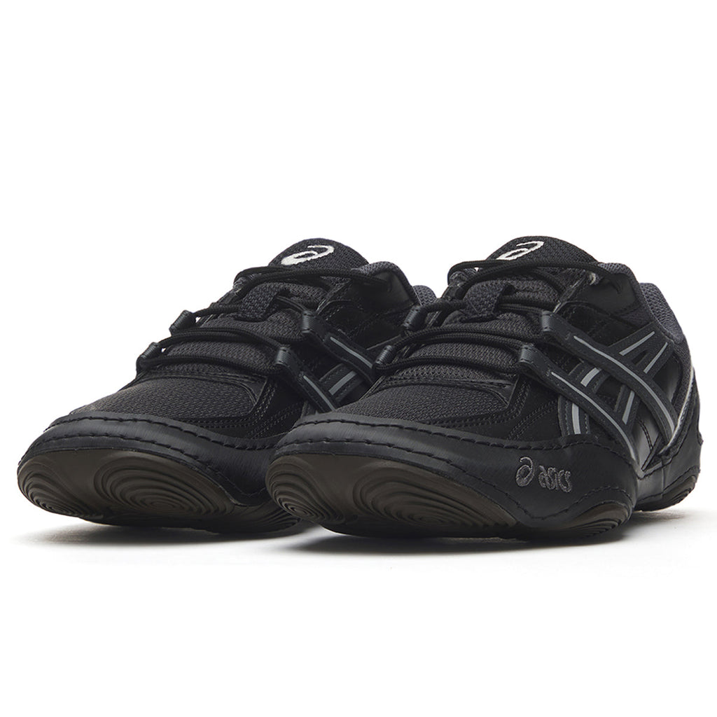 ASICS Hypersync Black Running Sneakers | Lightweight Low-Top Trainers for Men & Women
