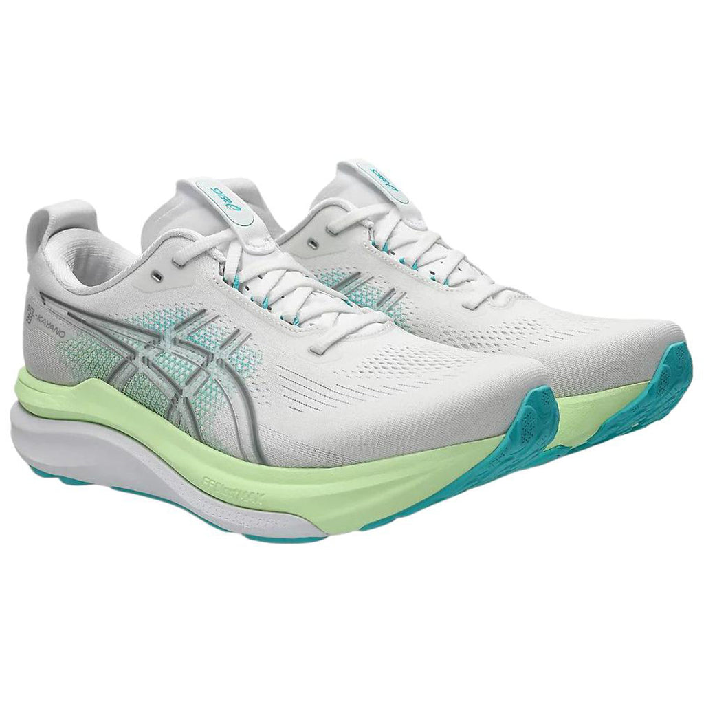 ASICS GEL-KAYANO 33 White Running Sneakers | Lightweight Low-Top Trainers for Men & Women
