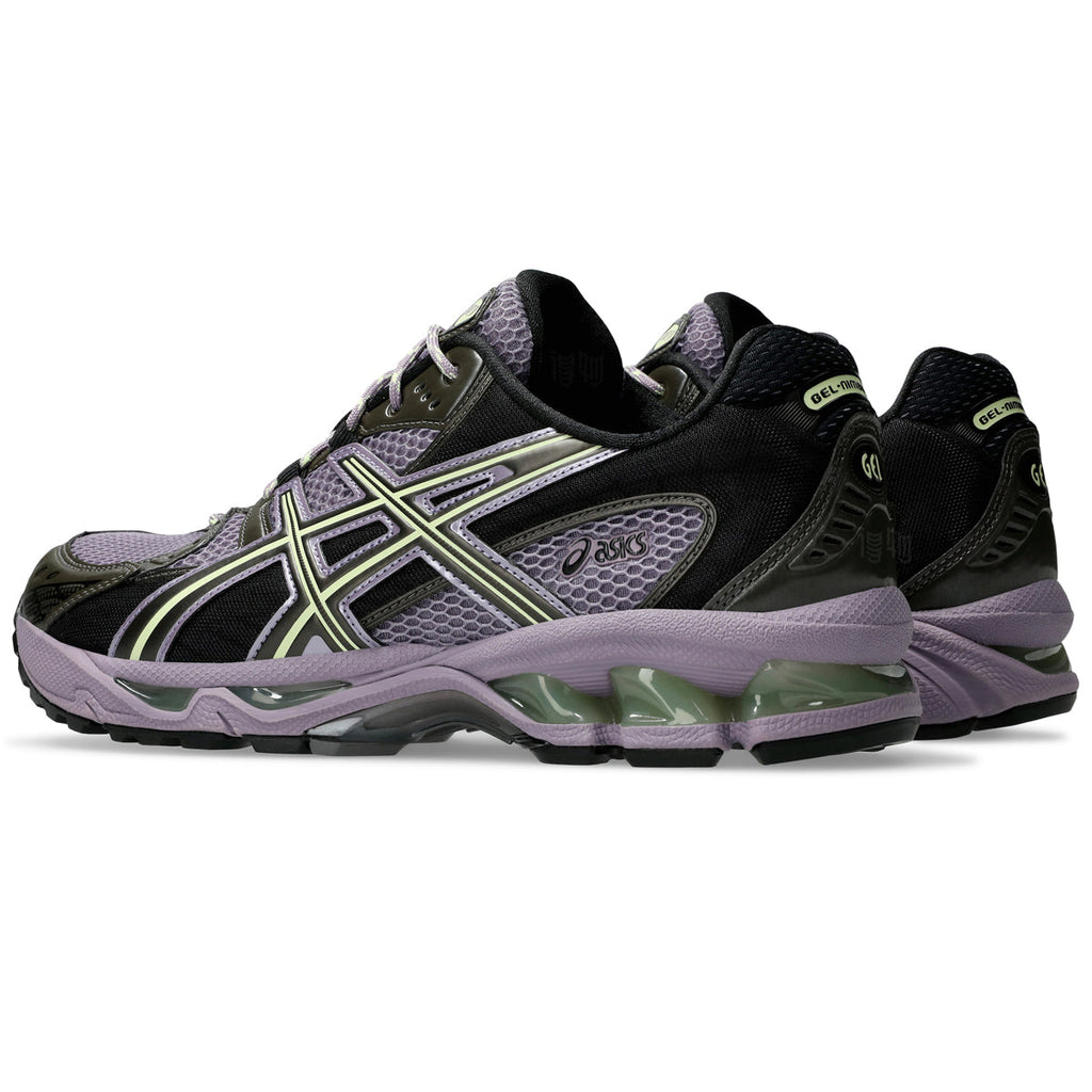 ASICS GEL-Nimbus 10.1 Black Purple Running Sneakers | Lightweight Low-Top Trainers for Men & Women