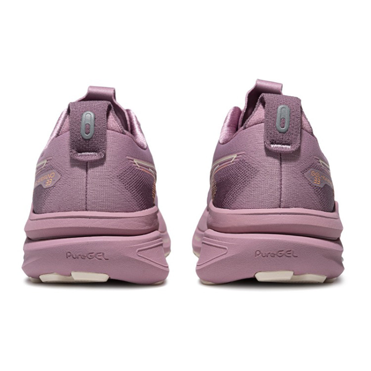 ASICS GEL-KAYANO 33 Purple Running Sneakers | Lightweight Low-Top Trainers for Men & Women